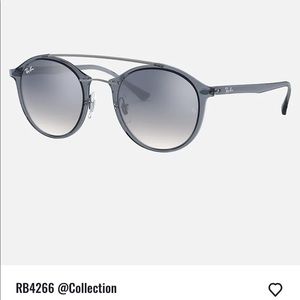 Ray-ban @Collection light blue gradient glasses
